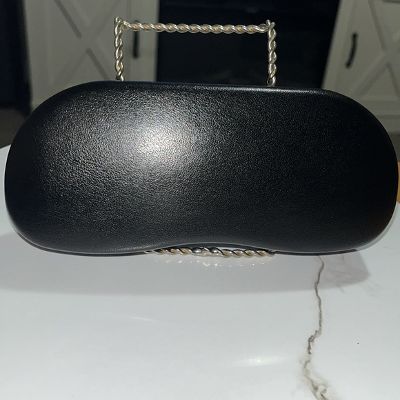 Ray-Ban Eyeglass frame case black unisex w lenses cloth, eyeglasses not included - Picture 3 of 8